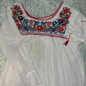 Flowers blouse